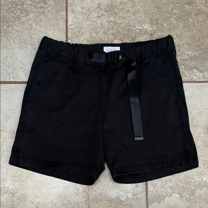Saturdays New York City Black Belted Shorts